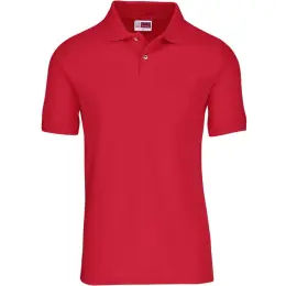 Mens Boston Golf Shirt Red